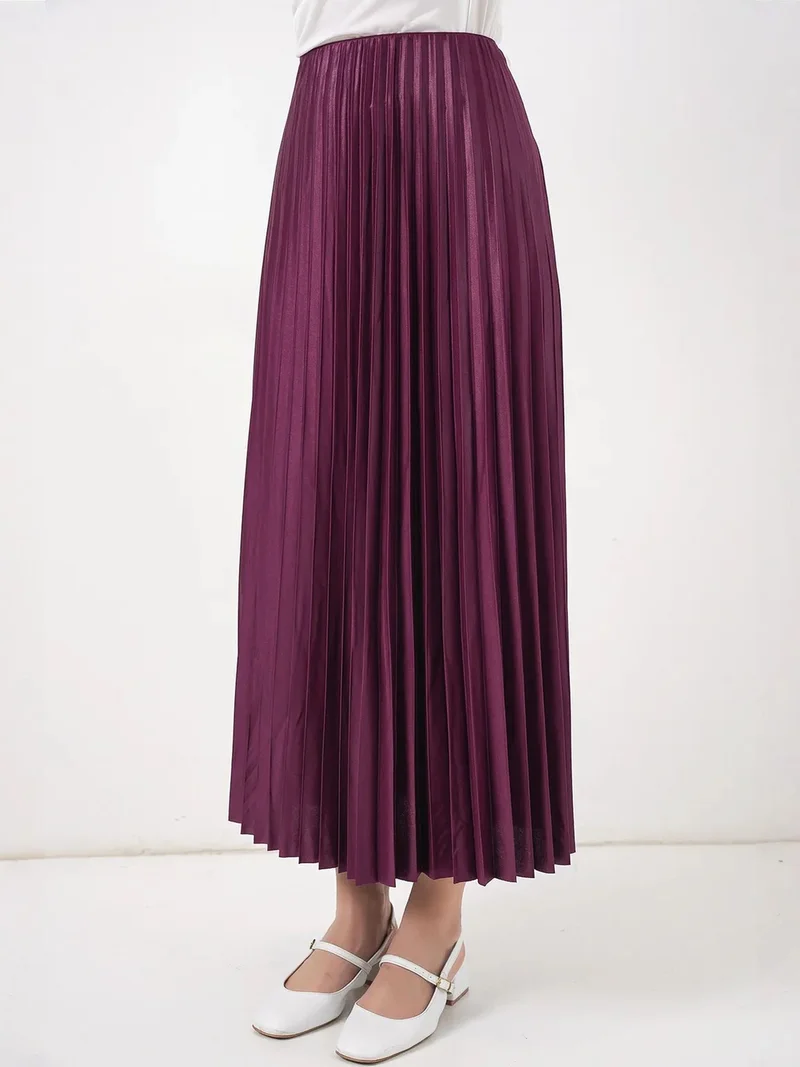 BIG DART BDART High Waist Maxi Skirt with Ruffle Detail